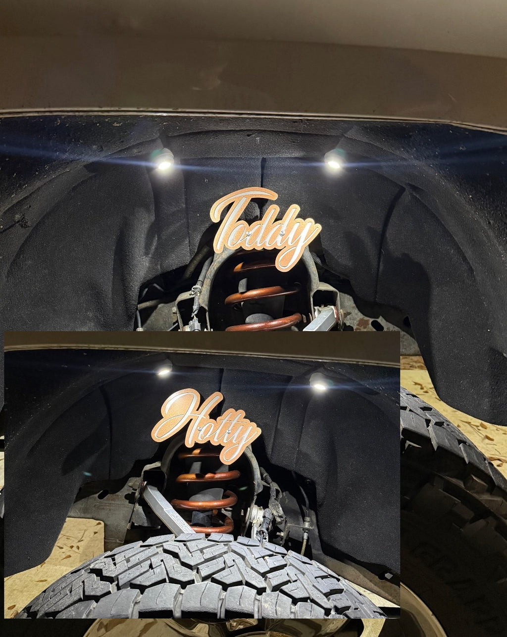 Custom Coil/Strut Plates