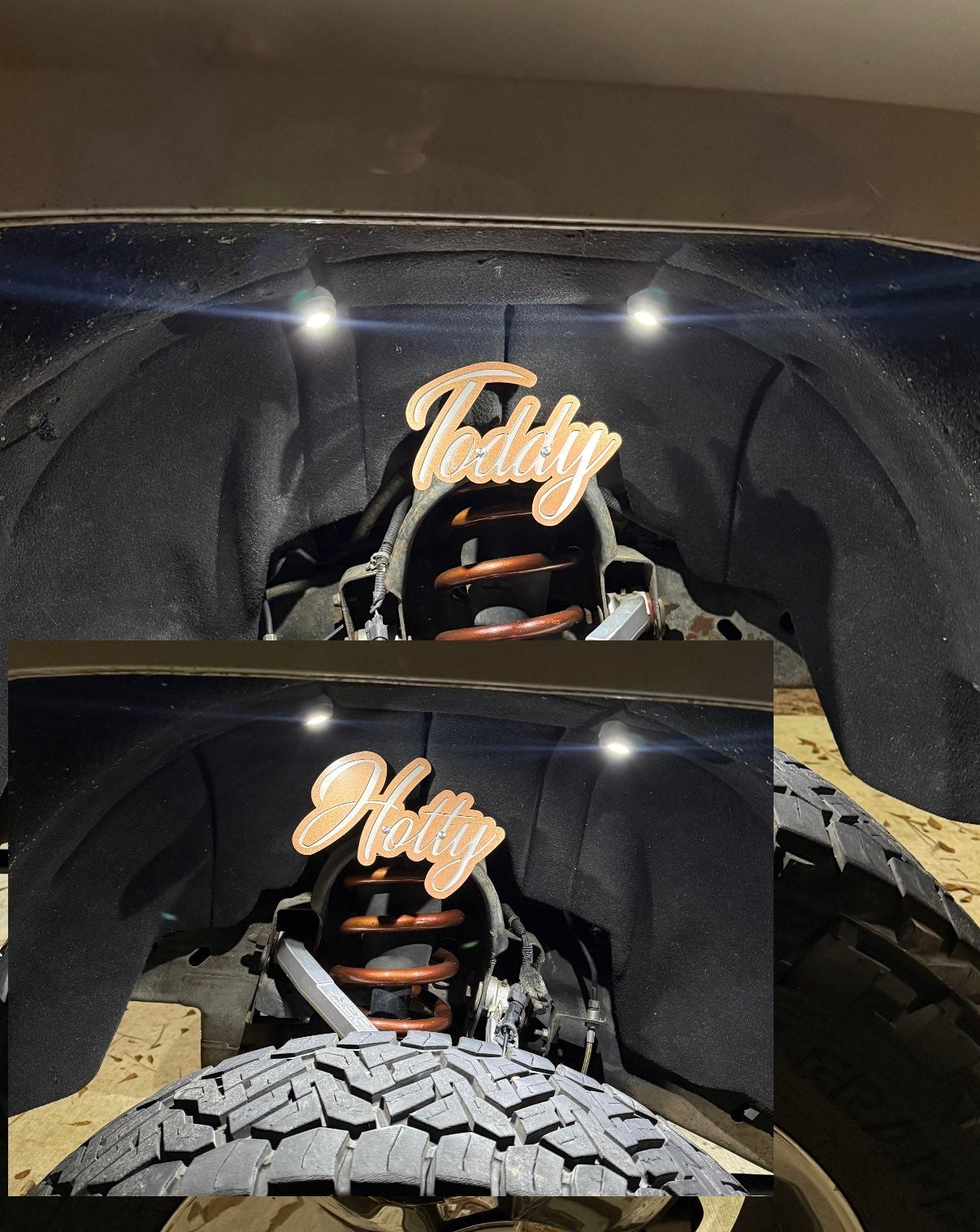 Custom Coil/Strut Plates